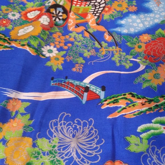 Gorgeous Vintage JoLi Made in Japan Kimono robe see measurements no TAGS - Picture 9 of 16